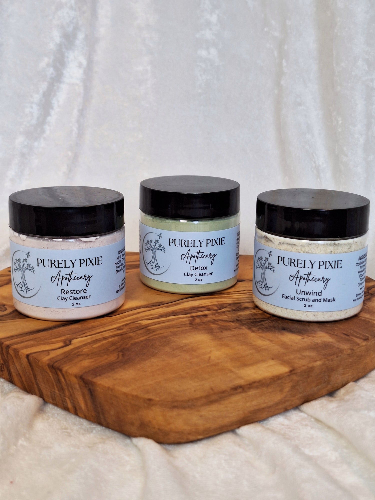 Cleansing Clays and Scrubs