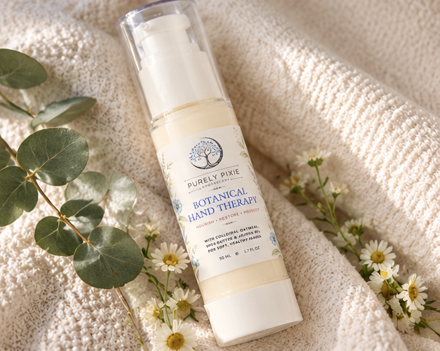 Botanical Hand Therapy – Hand Cream for Dry Hands